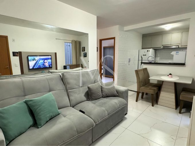 Apartamento Semi Mobiliado com 2 dormitórios no Bairro Vila Nova
